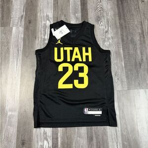 Nike Jordan Brand Lauri Markkanen Utah Jazz 2023-24 Statement Jersey Youth Med